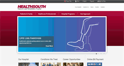 Desktop Screenshot of healthsouthtreasurecoast.com